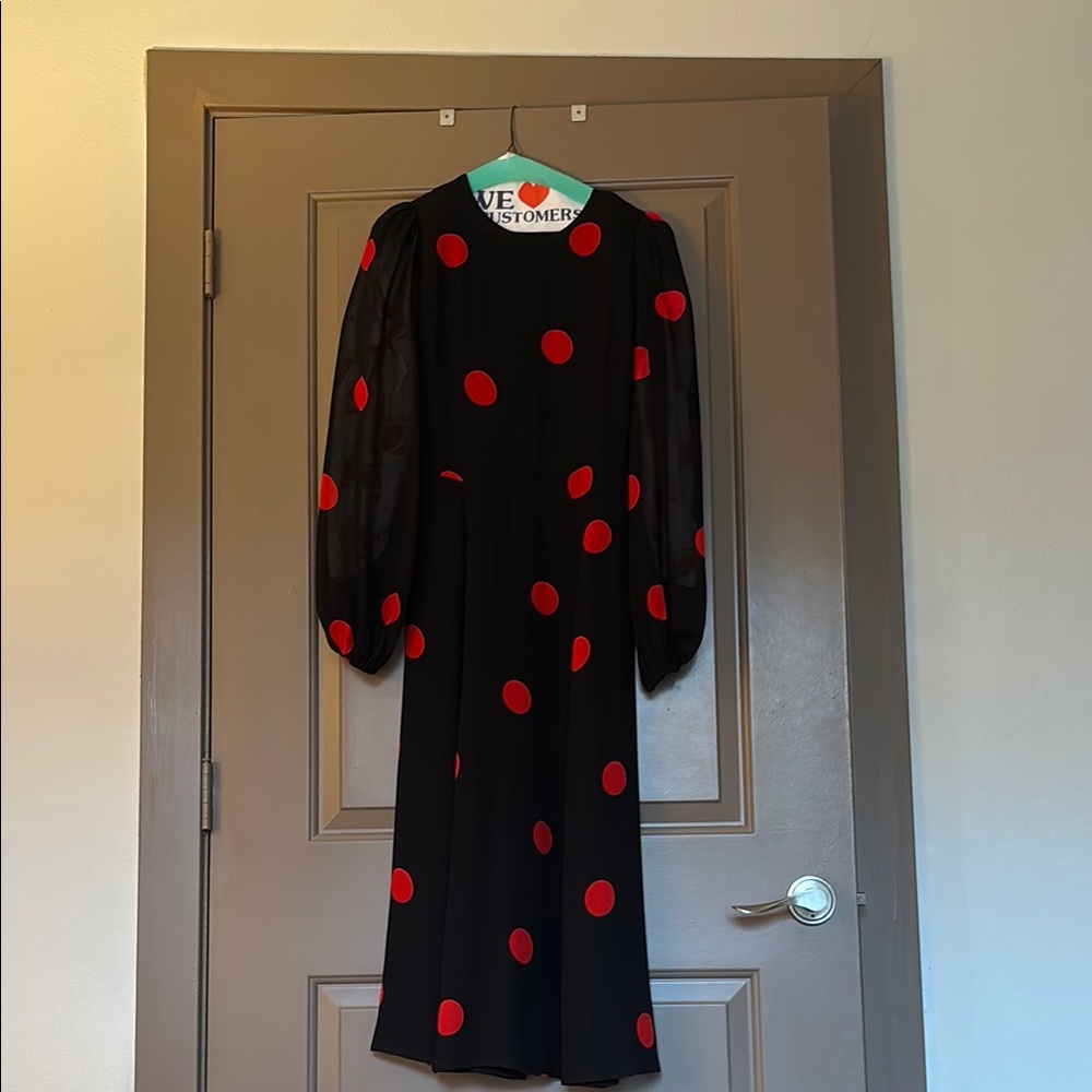 Reformation Luanne Dress Polka Size 4